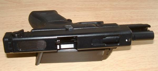 The compensator is replicated well, but only in the slide and outer barrel.