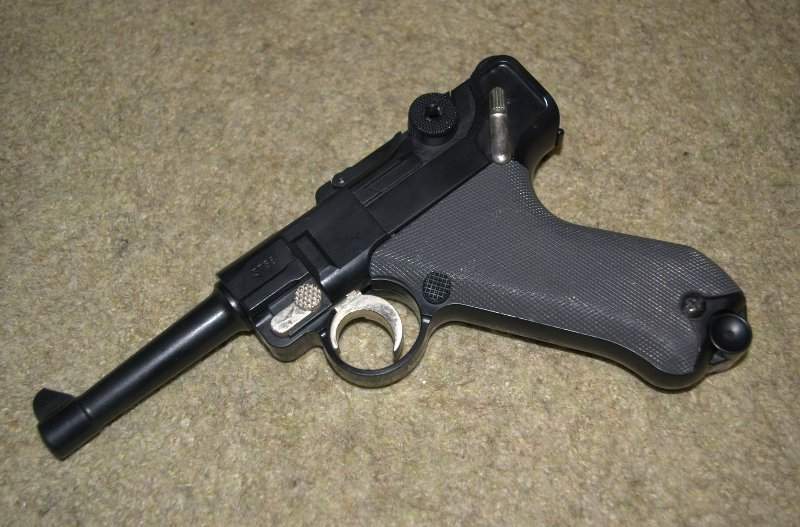 The cheapest way to get an airsoft Luger.