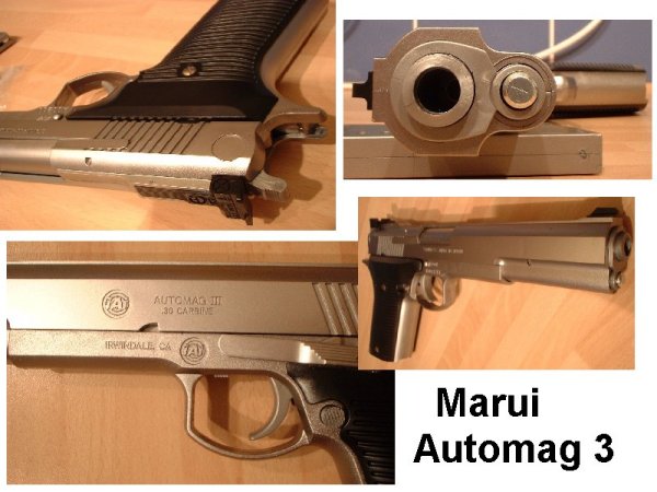 Features of real gun well reproduced.