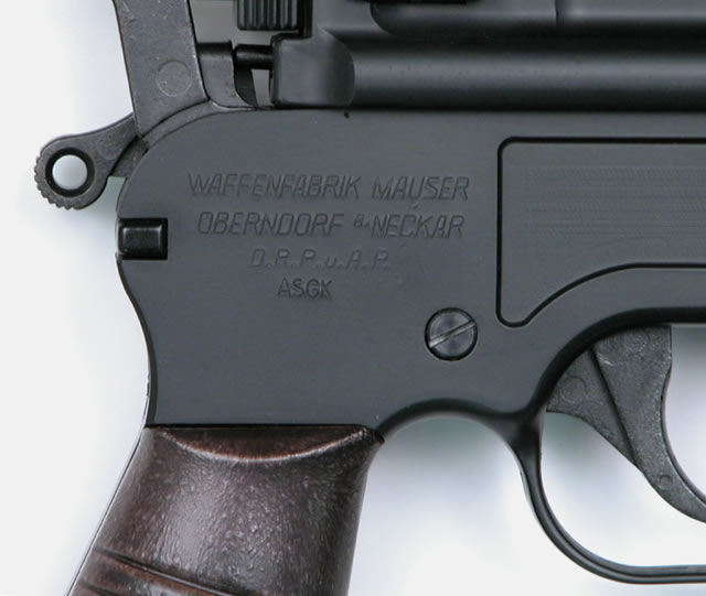 As usual, Mauser marks are accurately rendered and Marushin ones discrete.