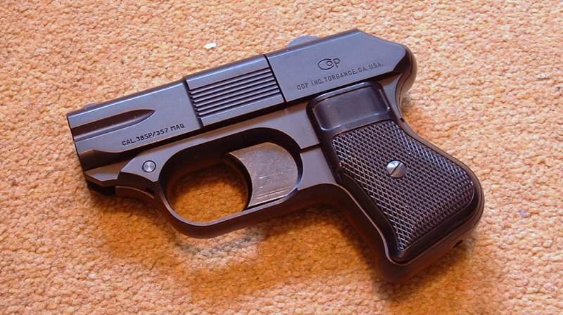 The COP .357 was designed as a Police Officer's concealed backup gun