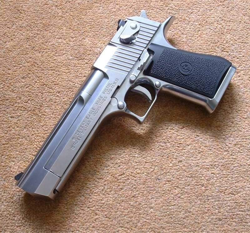 Probably the most famous modern handgun.
