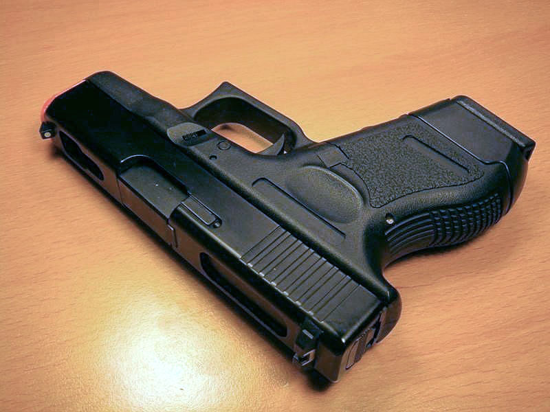 Tiny grip is extended on 26C to 19 length with help of magazine mounted grip extension