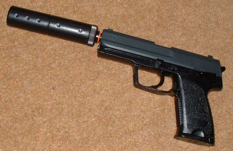 Gun was supplied with silencer