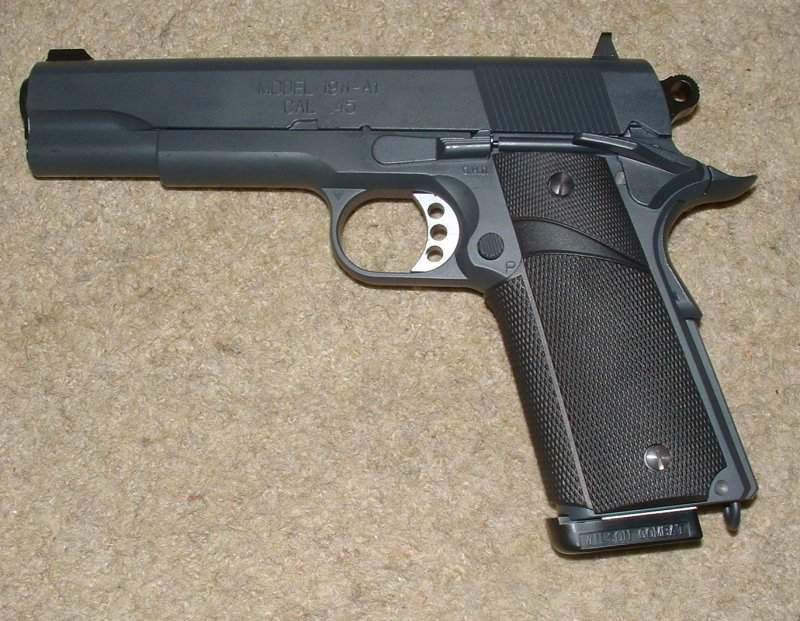 Modern, military style 1911 - Ideal for a modern US loadout.