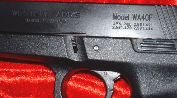 Odd WA markings on this gun.
