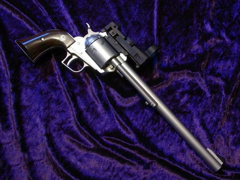 Marushin revolvers feature a metal scope mount as standard.
